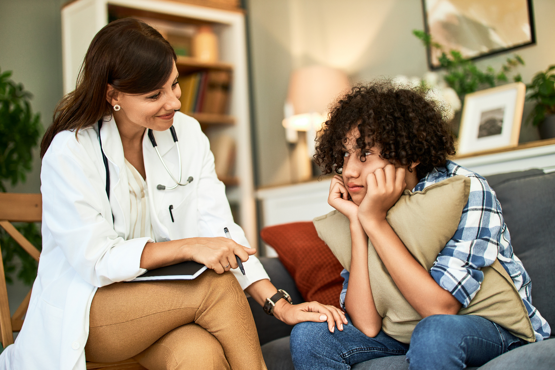 Child psychiatry session